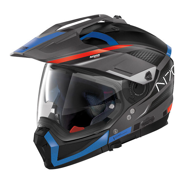 Nolan N70-2 X Adventure Helmet - black/ red / blue Nolan N70-2 X Adventure Helmet - black/ red / blue