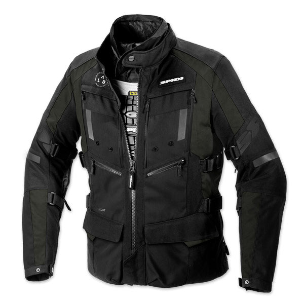 Spidi 4Season Evo Jacket black/dark green – DR MOTO