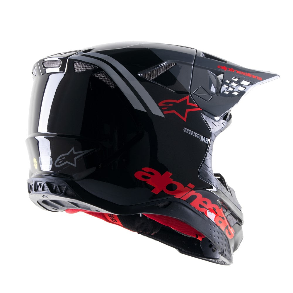Supertech S-M8 Radium 2 Helmet Black/Neon Red