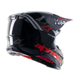 Supertech S-M8 Radium 2 Helmet Black/Neon Red