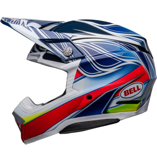 Bell MOTO-10 SPHERICAL Tomac 23 Blue/White – DR MOTO