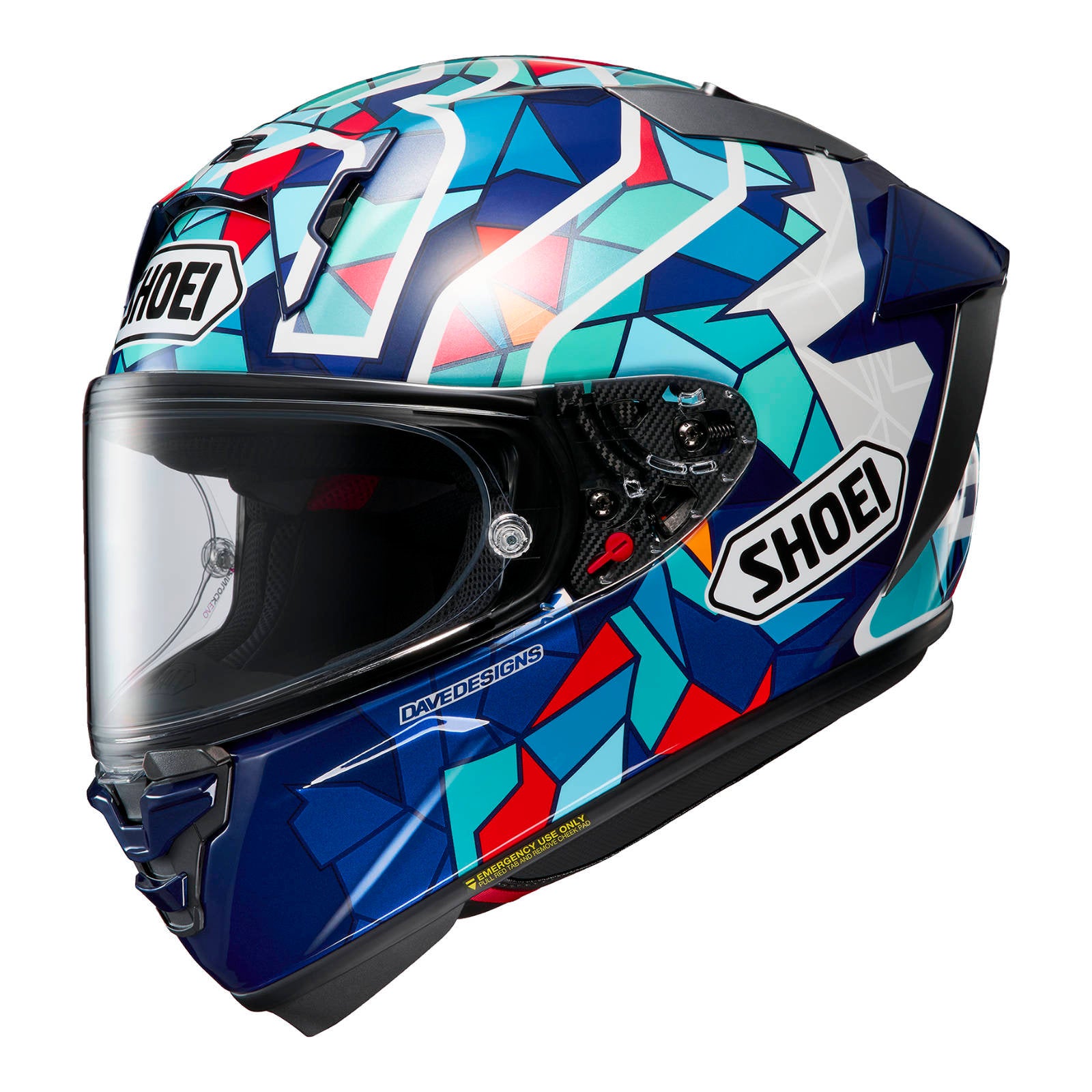 Shoei X-SPR Pro Helmet - Marquez Barcelona TC10