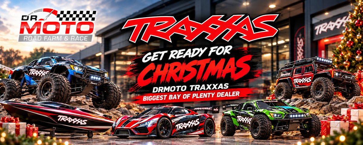 Get ready for Christmas with Traxxas RC cars, trucks, crawlers and boats at DR MOTO