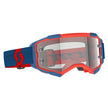 Fury Goggle Clear Dark Blue/ Neon Red Clear Works Lens