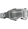 Fury Goggle White Grey Clear Works Lens