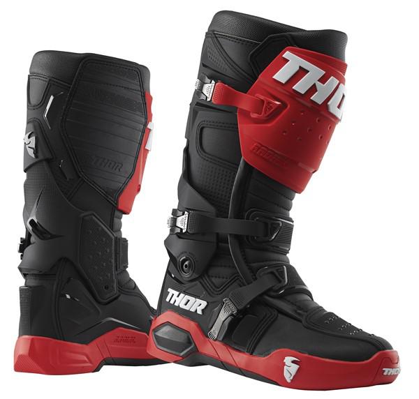 MOTOCROSS BOOTS S24 THOR MX RADIAL MENS RED/BLACK SIZE 9
