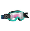 Hustle MX Goggle WFS Teal_Pink Clear wks S262593-5720113