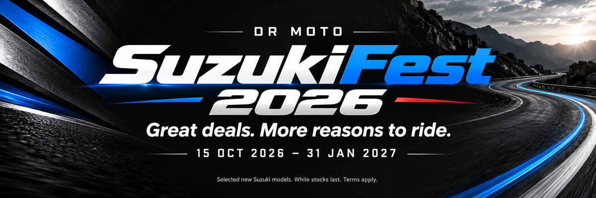 DR MOTO SuzukiFest 2026 promotion