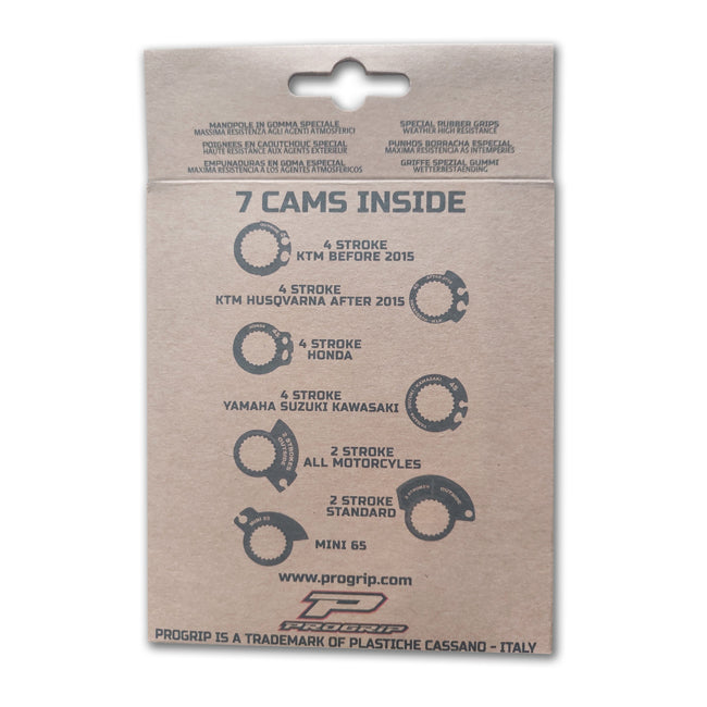 PROGRIP Lock-On Grips - PG708 throttle cams
