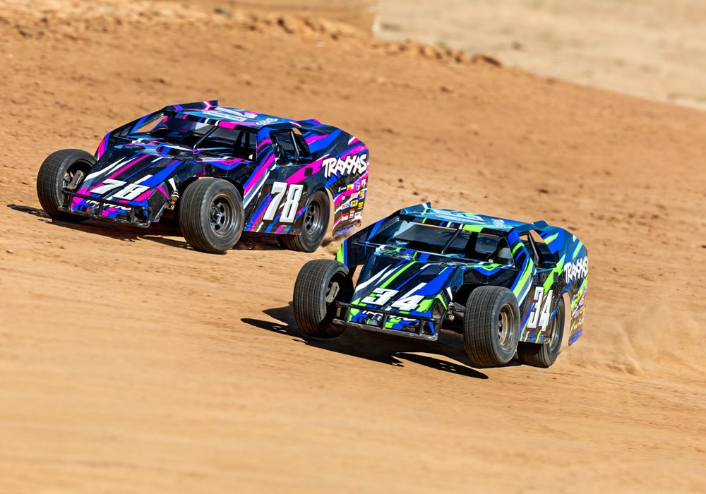 Traxxas Slash Modified MudBoss Dirt Oval Racer RC Short Course Truck - 104354-74 – image 1