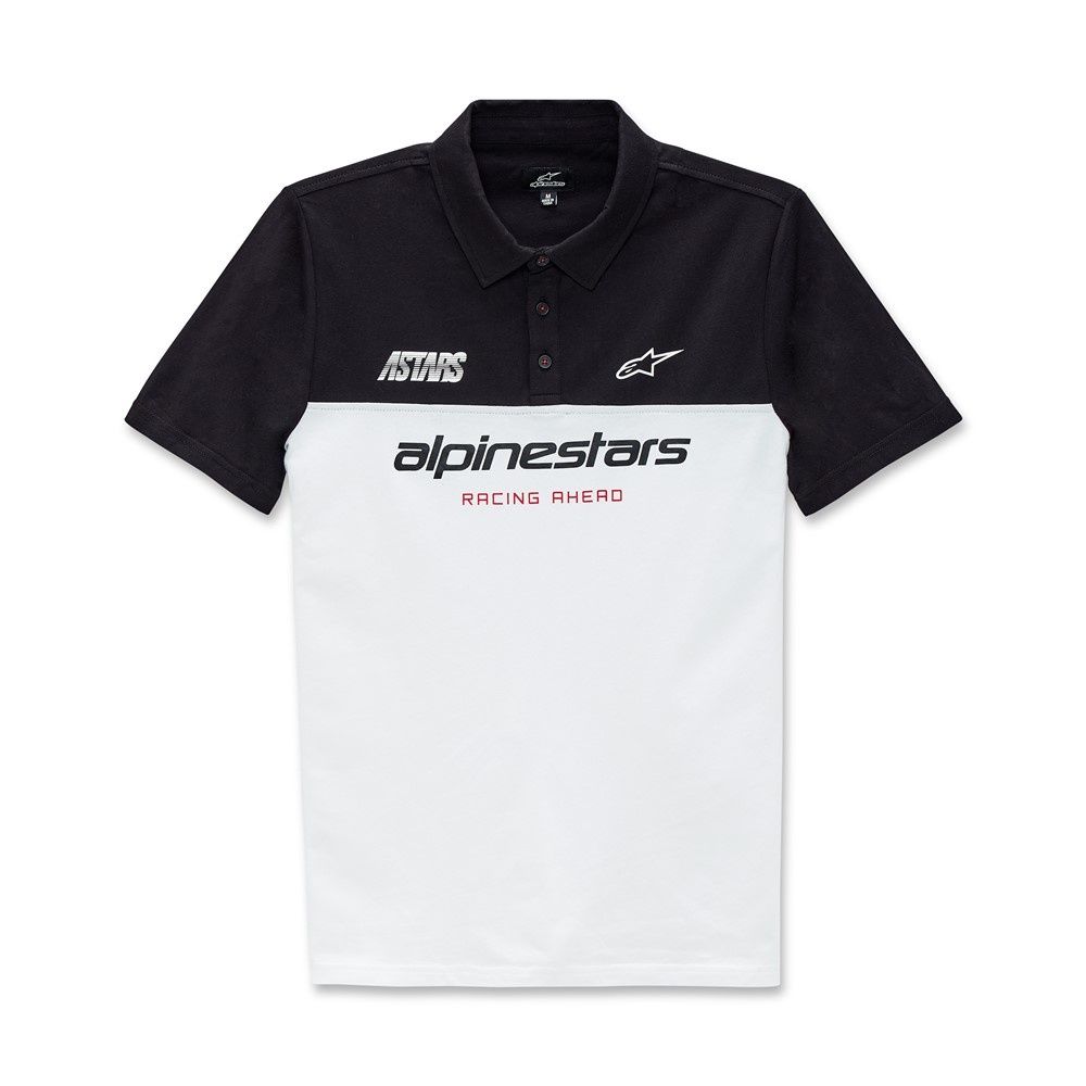 Paddock Polo Black/White