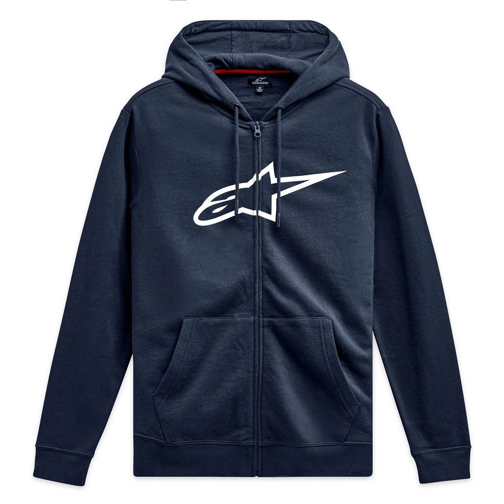 Alpinestars Ageless Zip Hoodie v3 - Navy/White