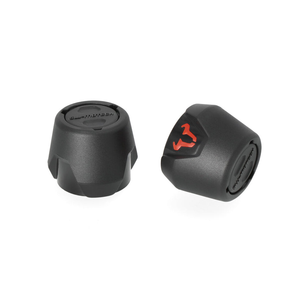 FRONT AXLE SLIDER KIT SW MOTECH TRIUMPH TIGER XC XCA XCX XR XRT XRX SPEED TRIPLE R RS S YAMAHA XT700