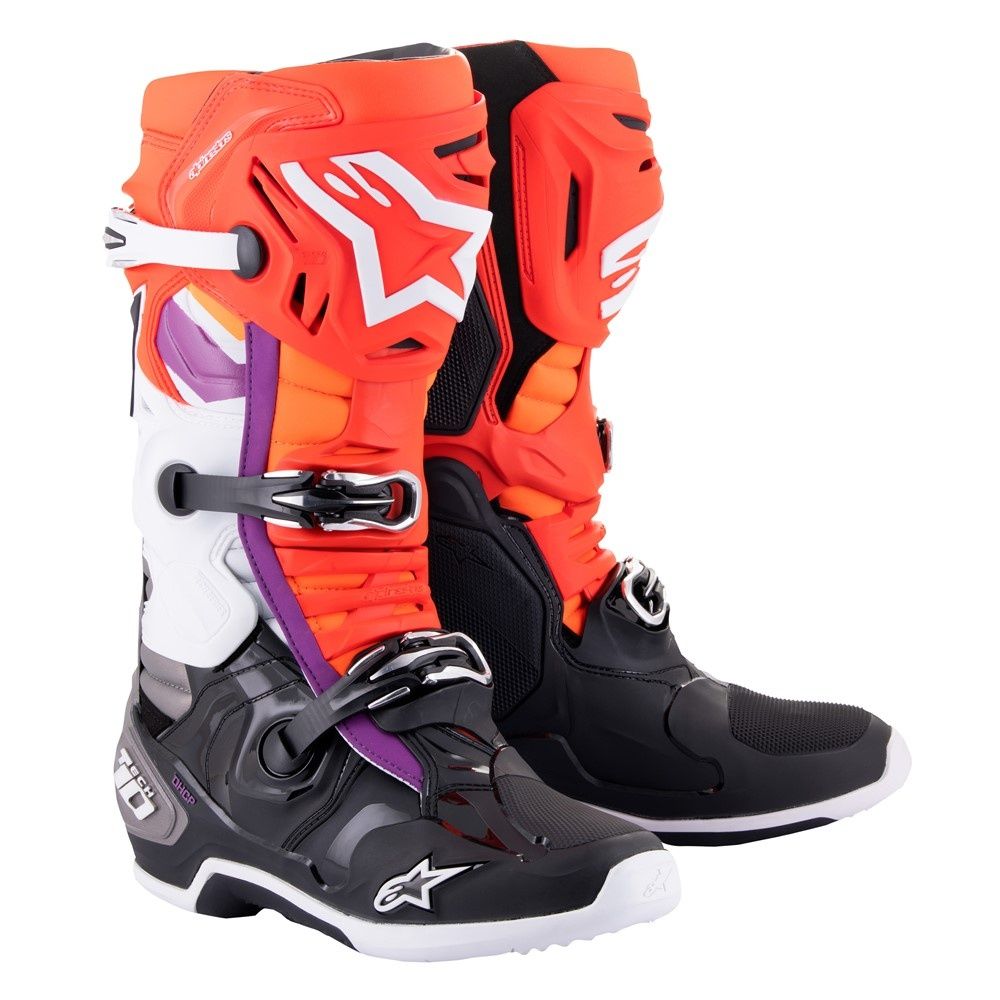 Alpinestars Tech-10 MX Boots - Fluoro Orange