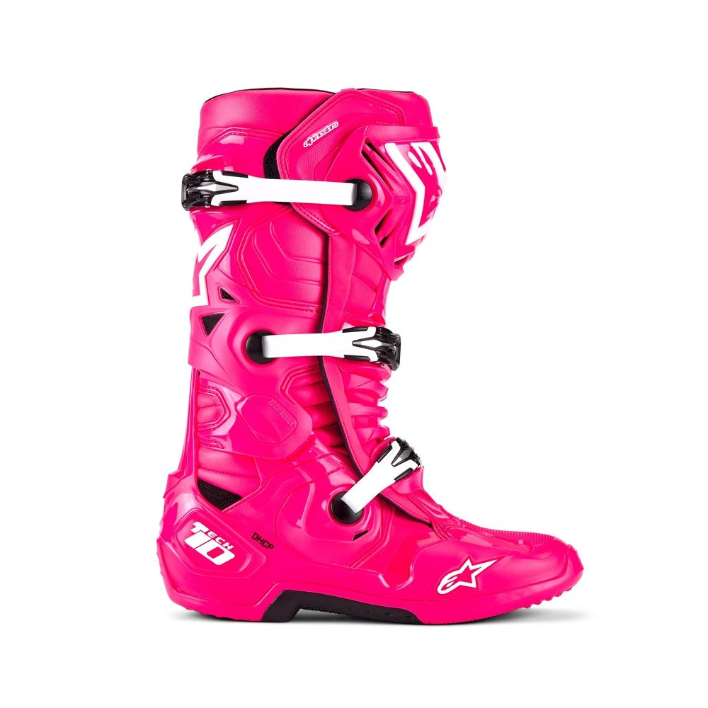 Alpinestars Tech-10 MX Boots - Diva Pink/White