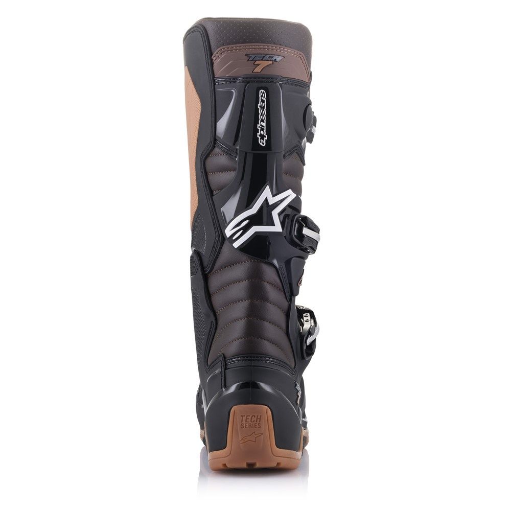 Alpinestars Tech-7 Enduro Boots - Black/Dark Brown