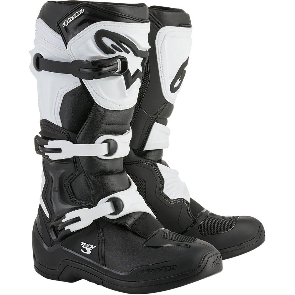 Alpinestars Tech-3 MX Boots Black/White