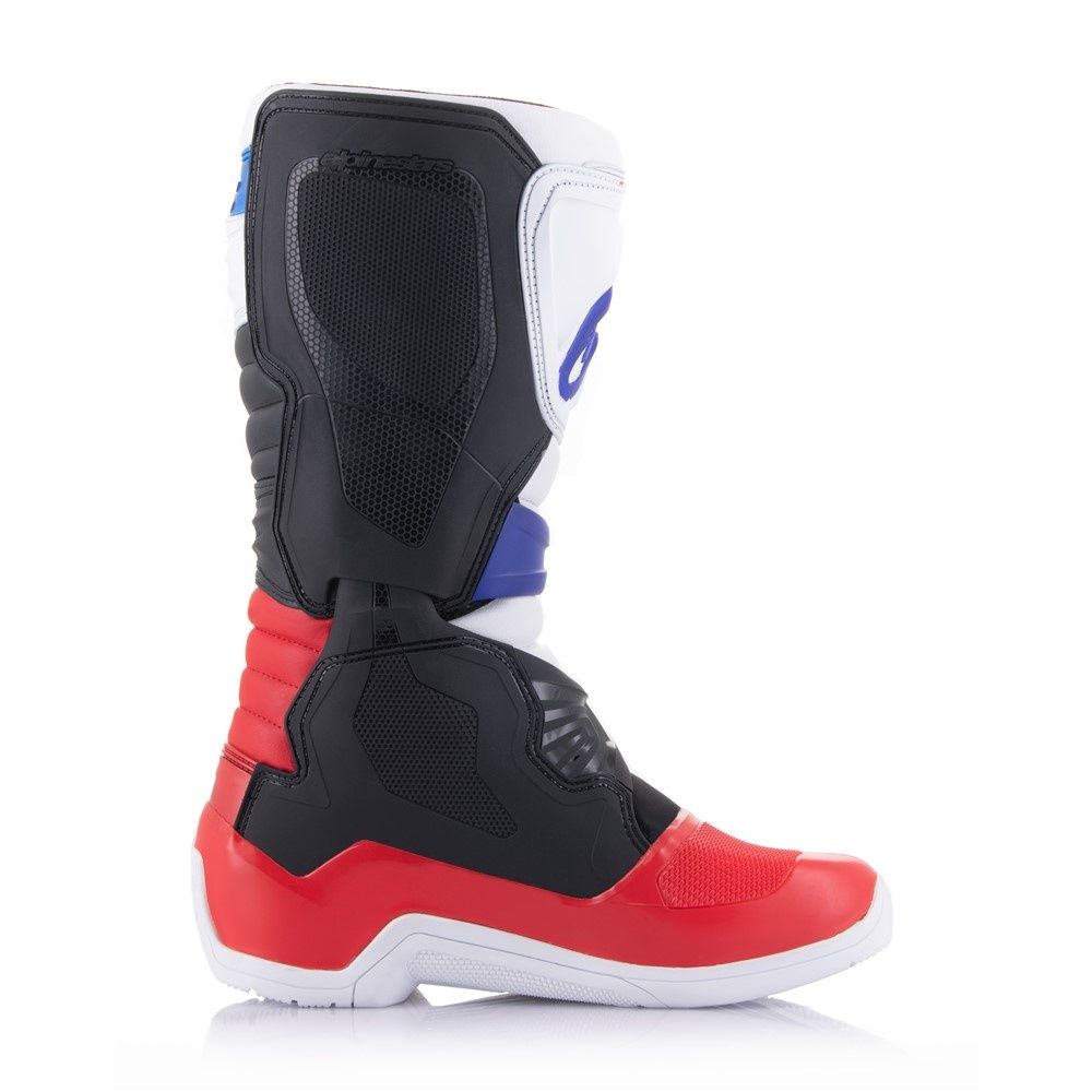 Alpinestars Tech-3 MX - Boots White/ Bright Red/ Dark Blue