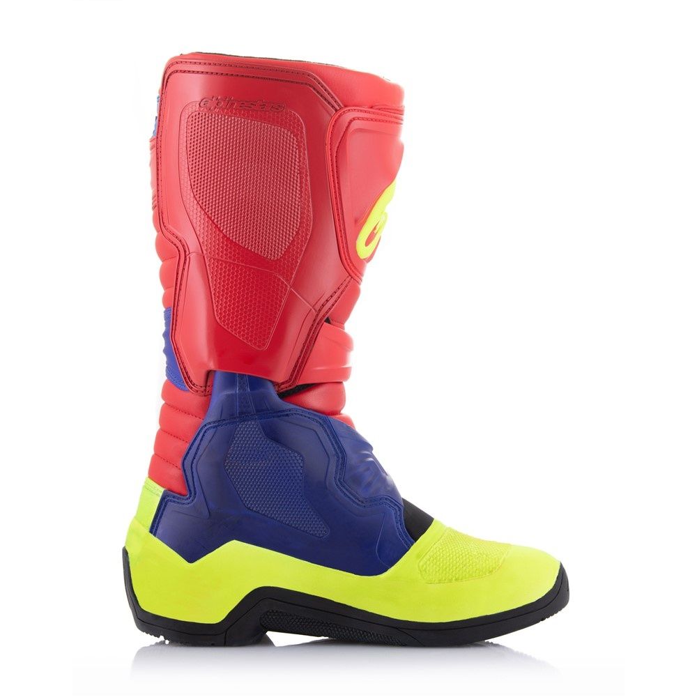 Alpinestars Tech-3 MX Boots - Bright Red/ Dark Blue