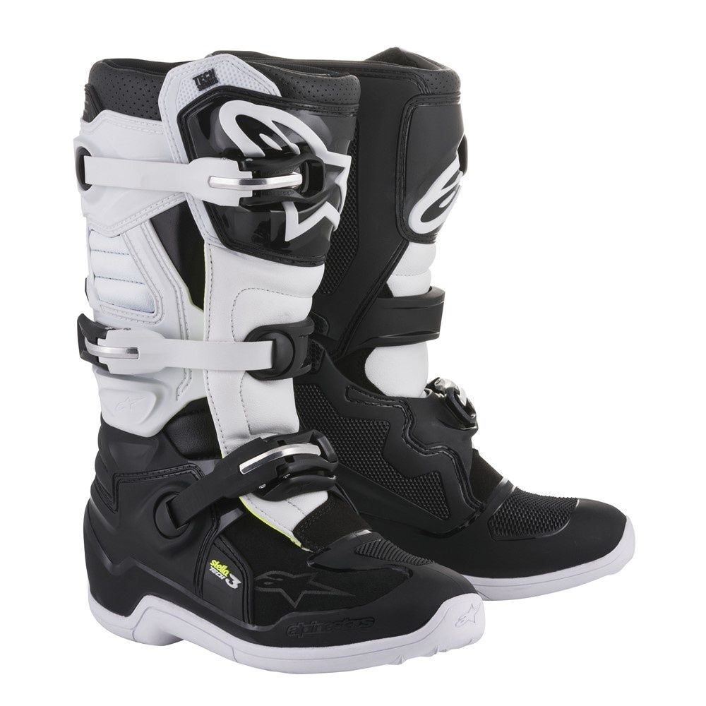 Alpinestars Stella Tech 3 Women's Mx Boots - Black/White