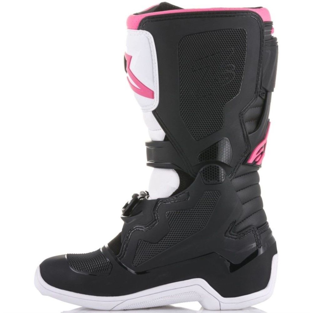 Alpinestars Stella Tech 3 Women's Mx Boots -  Black/White/Pink