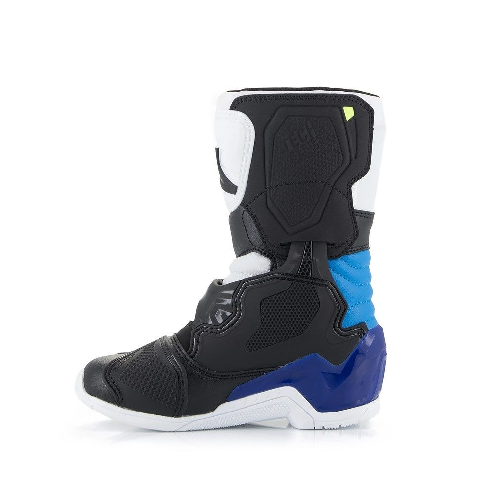 Alpinestars Tech-3S Kids MX Boots - White/Black/Enamel Blue