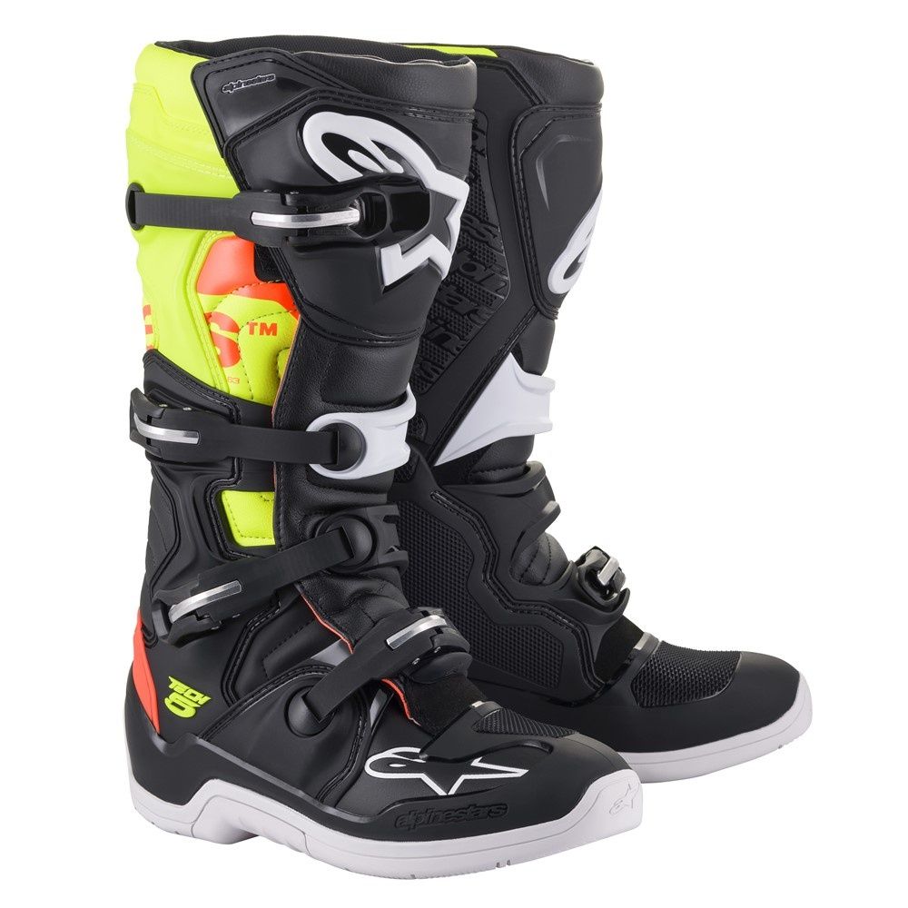 Alpinestars Tech-5 MX Boots Black/Red