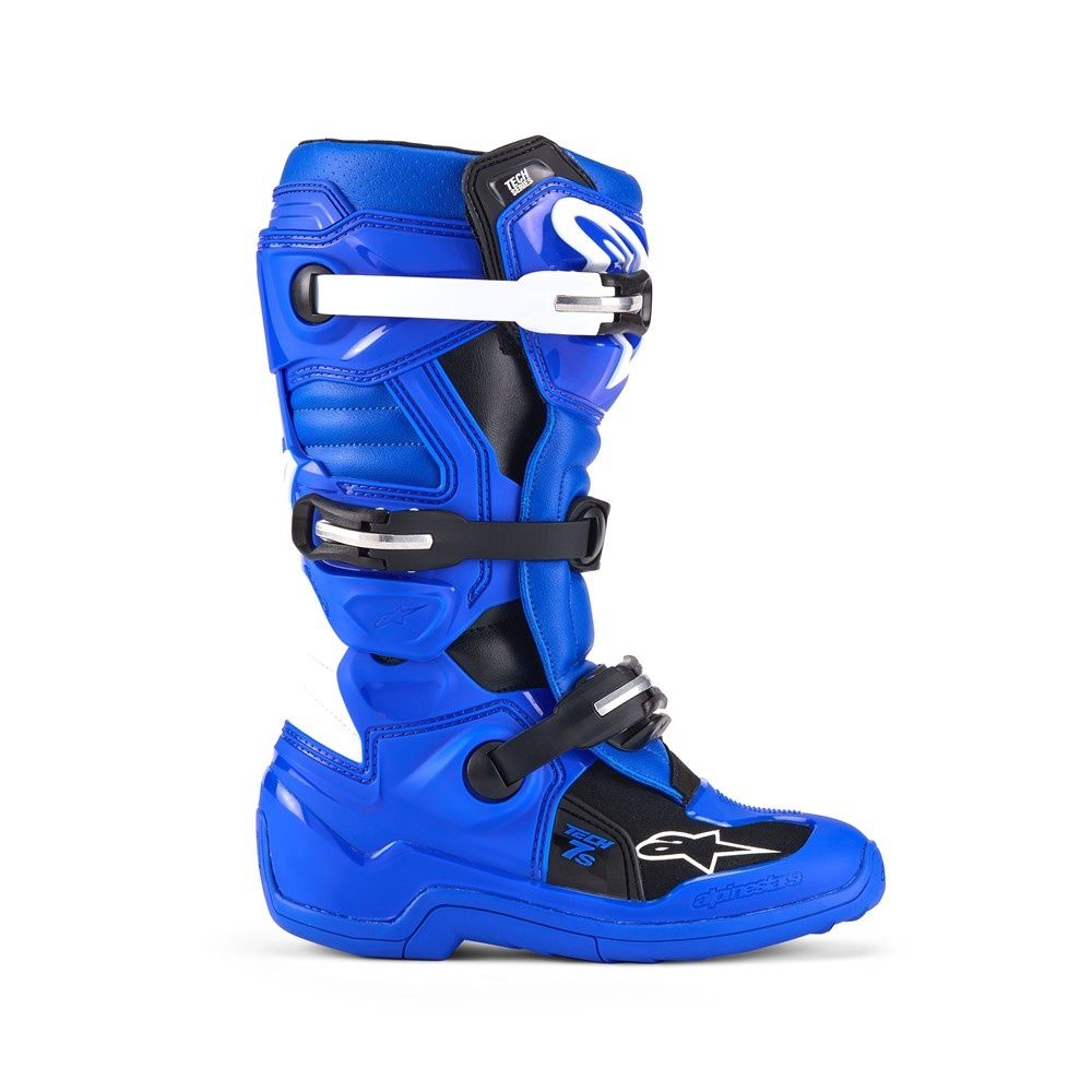 Alpinestars Tech-7S Youth MX Boots - Blue/Black/White