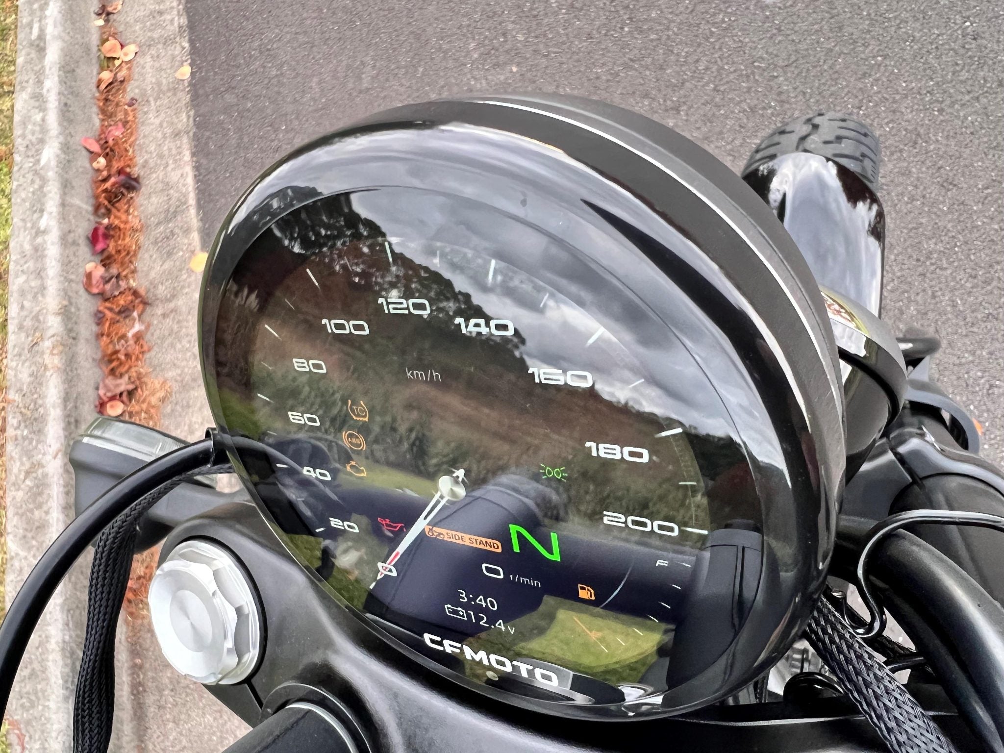 CFMOTO 450 CLC 2025 - NEBULA BLACK