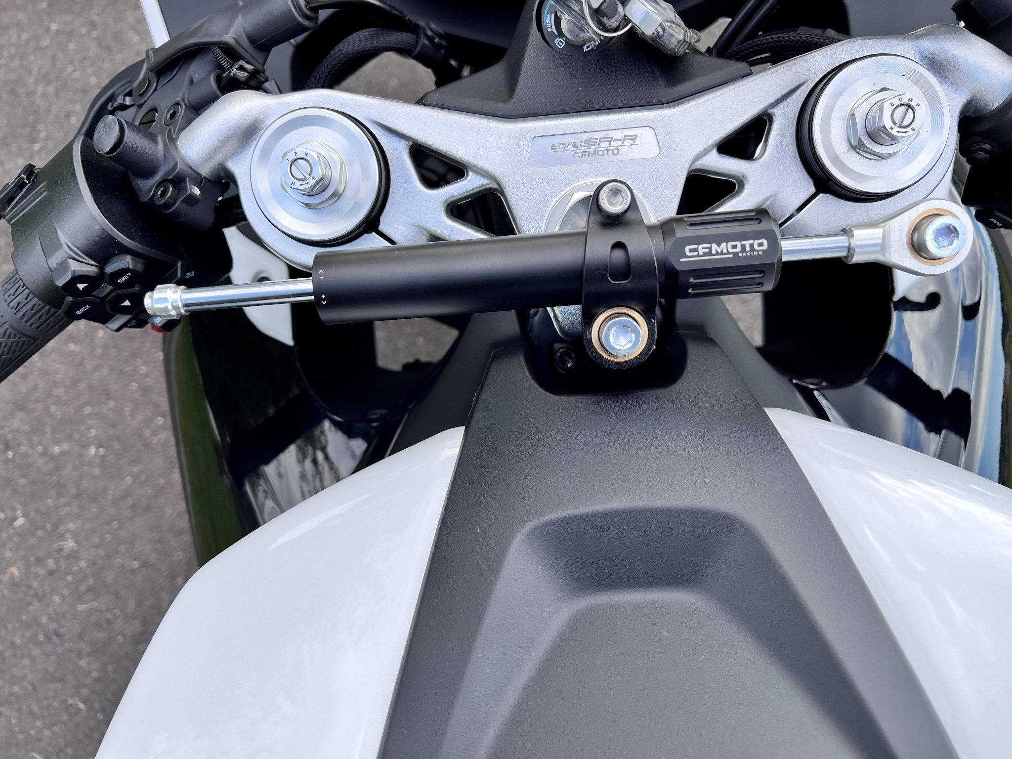 CFMOTO 675 SRR 2025 - NEBULA WHITE