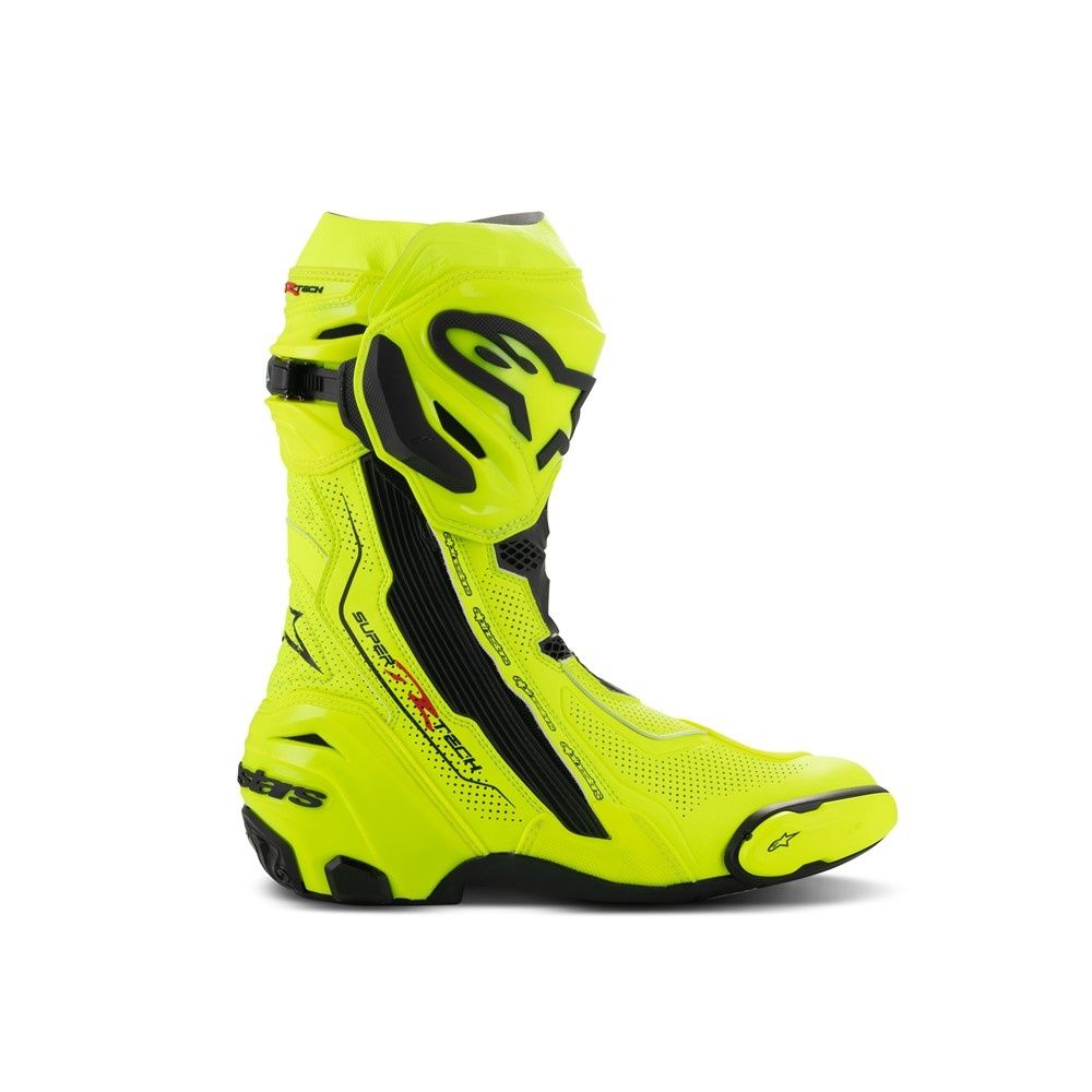 Alpinestars Supertech R Vented Boots - Yellow Fluoro/Black
