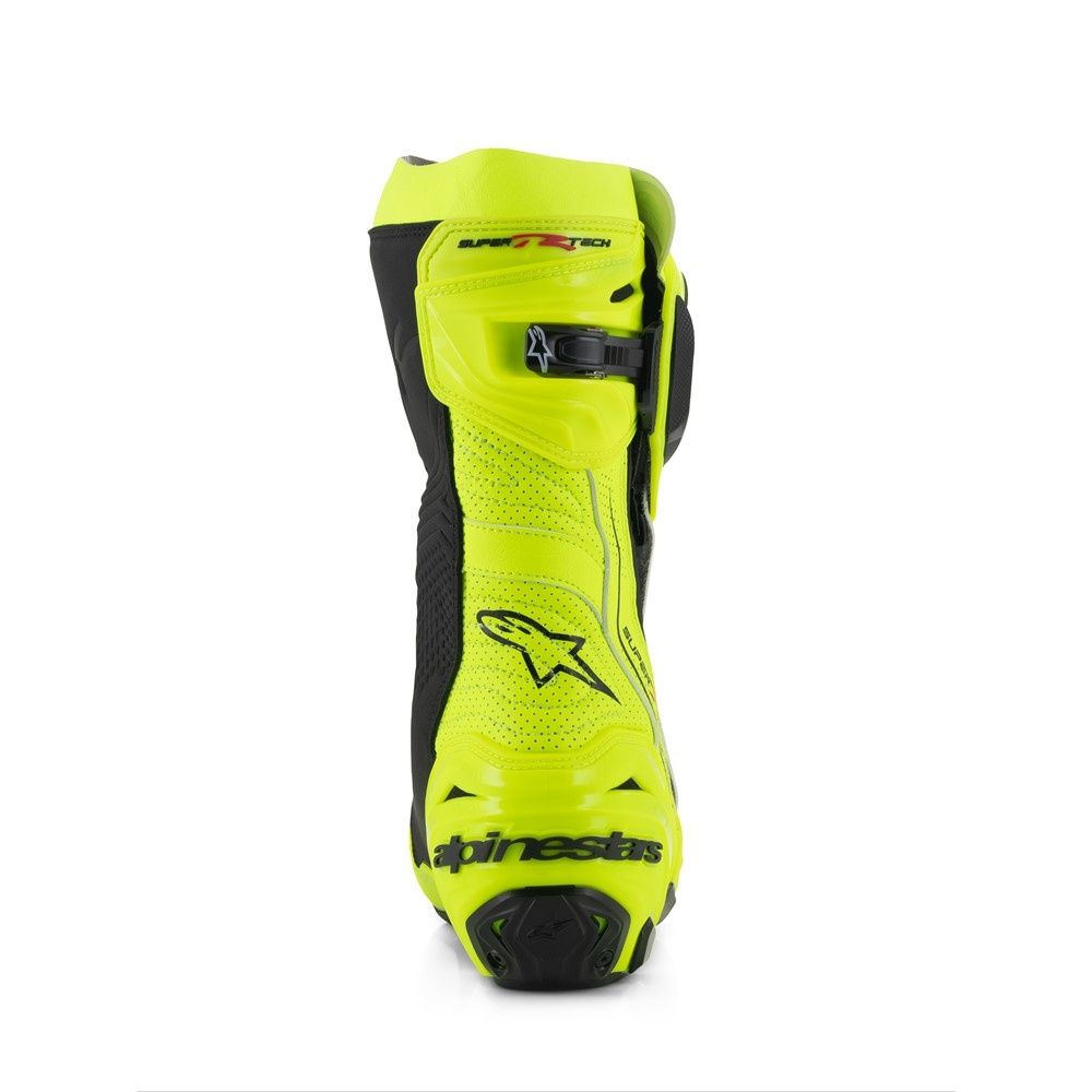 Alpinestars Supertech R Vented Boots - Yellow Fluoro/Black