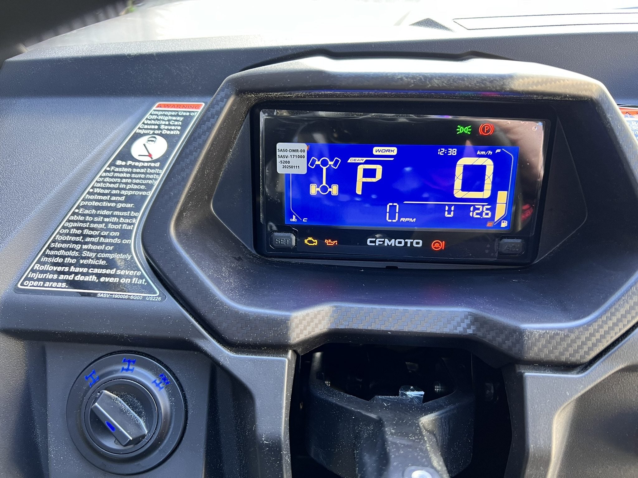 CFMOTO U600 UFORCE EPS 2025 - $15,990 + GST