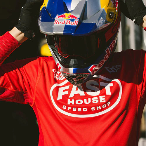 Grindhouse Air-Cooled Ramble LS Jersey - Red