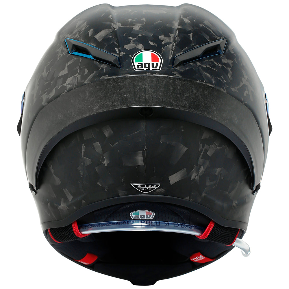 AGV PISTA GP RR [FUTURO CARBONIO FORGIATO/ELETTRO IRIDIUM] 57 MS