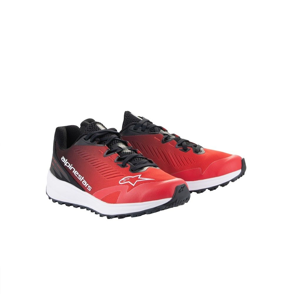 Alpinestars Meta Road v2 Shoes -  Red/Black/White