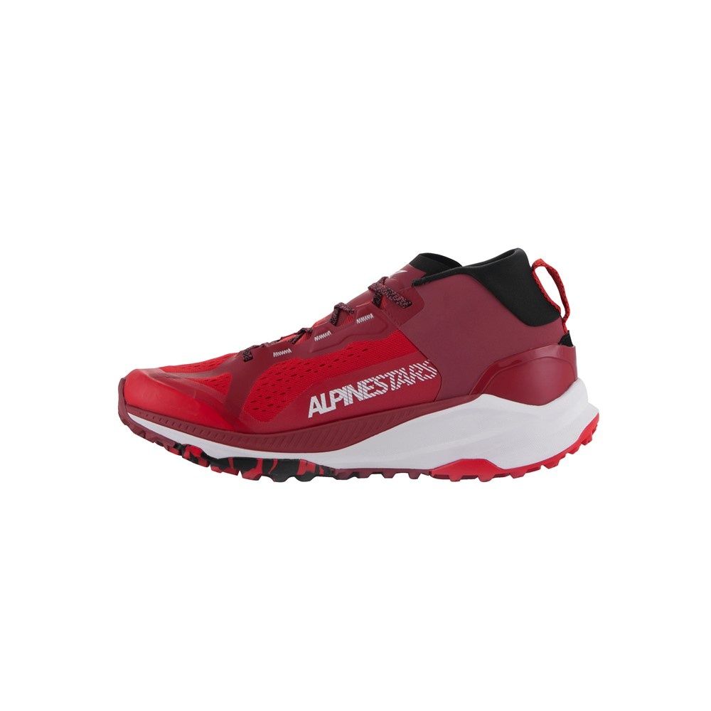 Alpinestars Meta XR v2 Shoes -  Bright Red/Dark Red/White