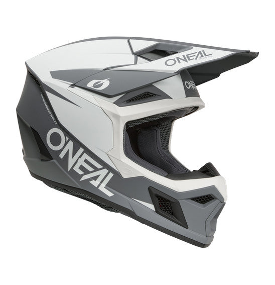 O'Neal 2026 3SRS SOLID MX Helmet - White/Black