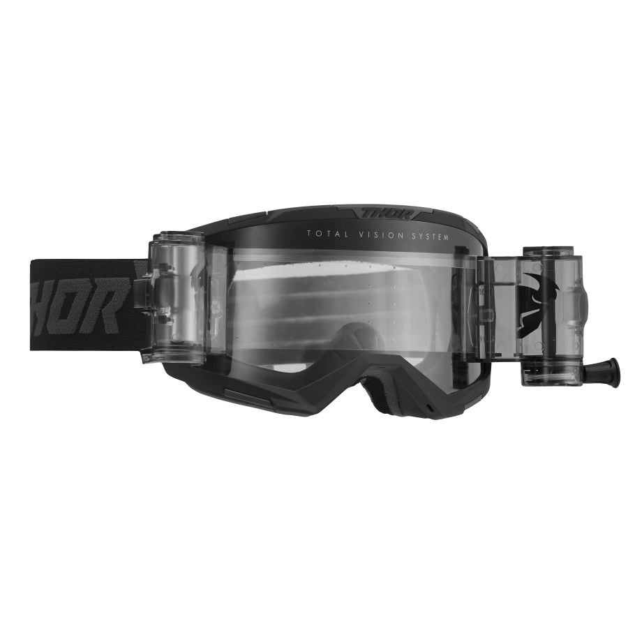 GOGGLE S27 THOR MX REGIMENT STORM BLACK ROLL OFF SYSTEM