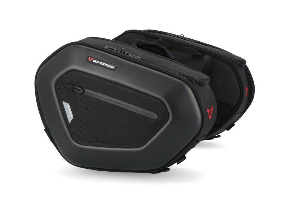 SW MOTECH PRO BLAZE SADDLEBAGS PRO1680D BALLISTIC NYLON BLACK IN PAIRS