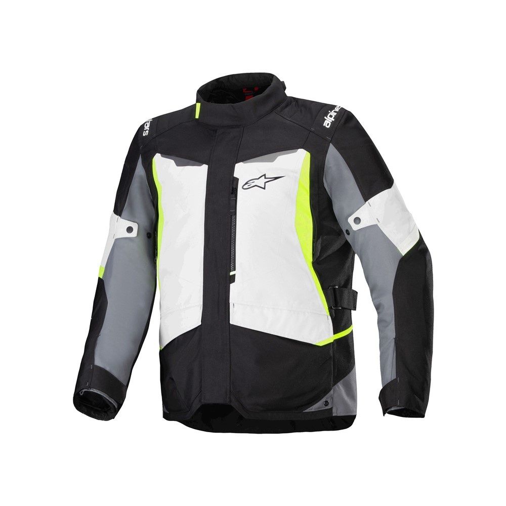 Alpinestars ST-1 Waterproof Riding Jacket - Ice Gray/Black/Yellow Fluoro