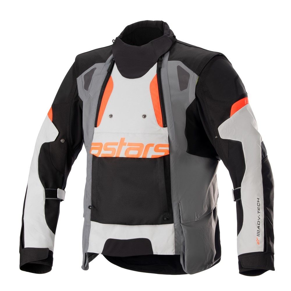 Alpinestars Halo Drystar® Jacket -Dark Gray/Ice Gray/Black