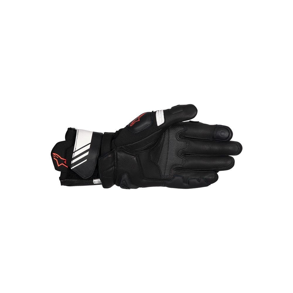 Alpinestars GP Plus R v3 Racing Gloves - Black/White/Red Fluoro