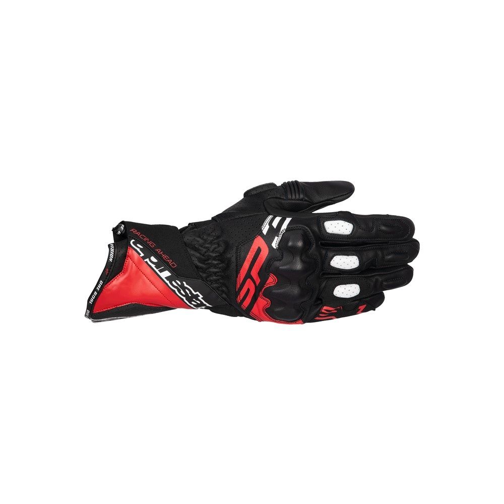Alpinestars SP-3 Road Motorcycle Gloves - Black/Bright Red/White