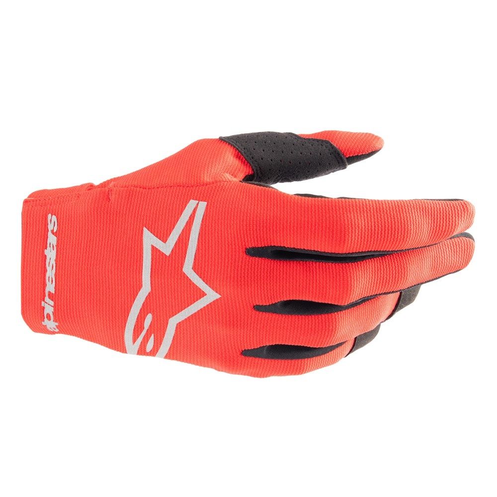 Alpinestars Radar Mx Gloves - Mars Red/Silver