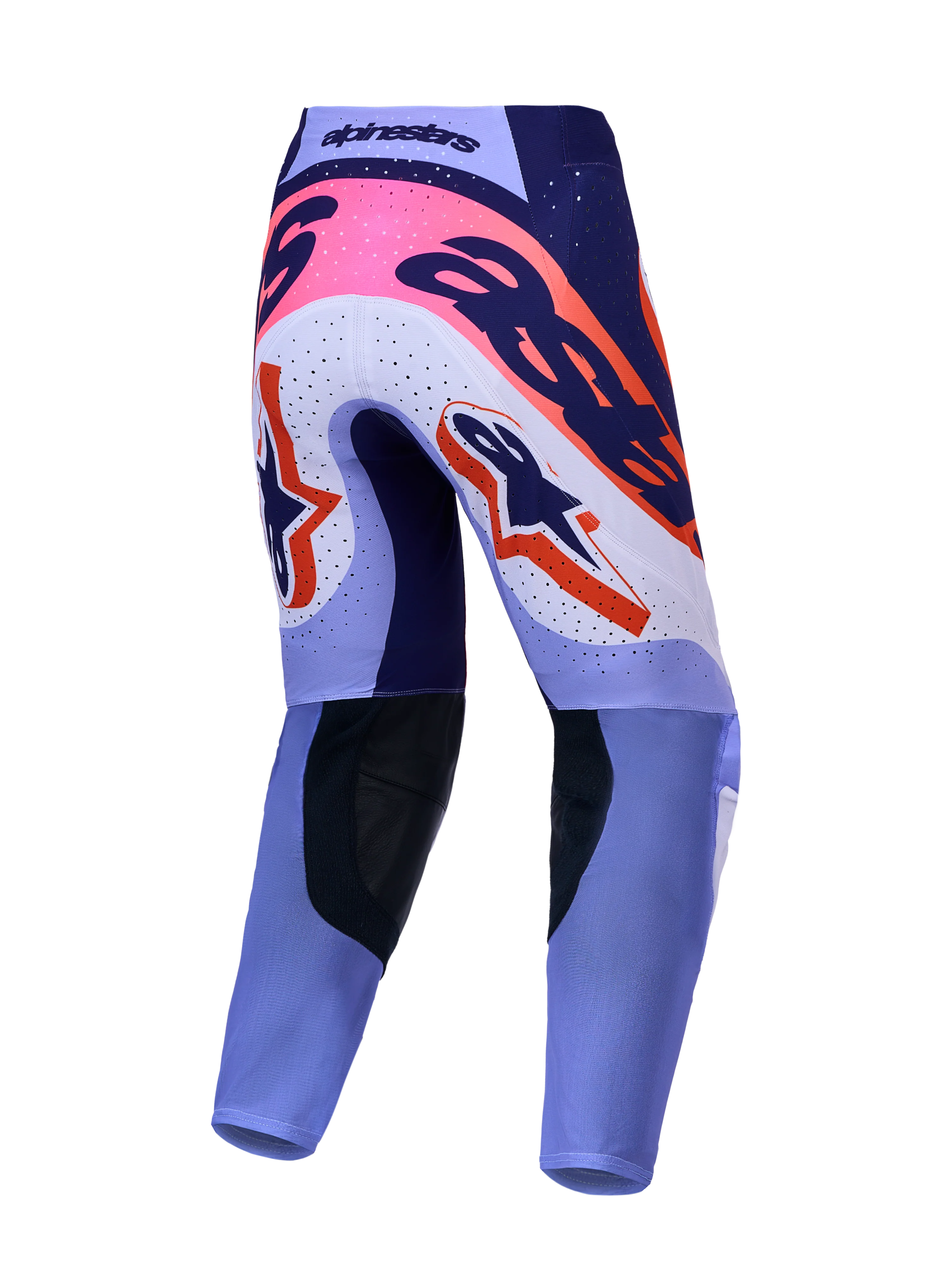 Alpinestars 2027 Supertech Dyna Pants - Light Violet/Deep Purple/Pink Fluoro