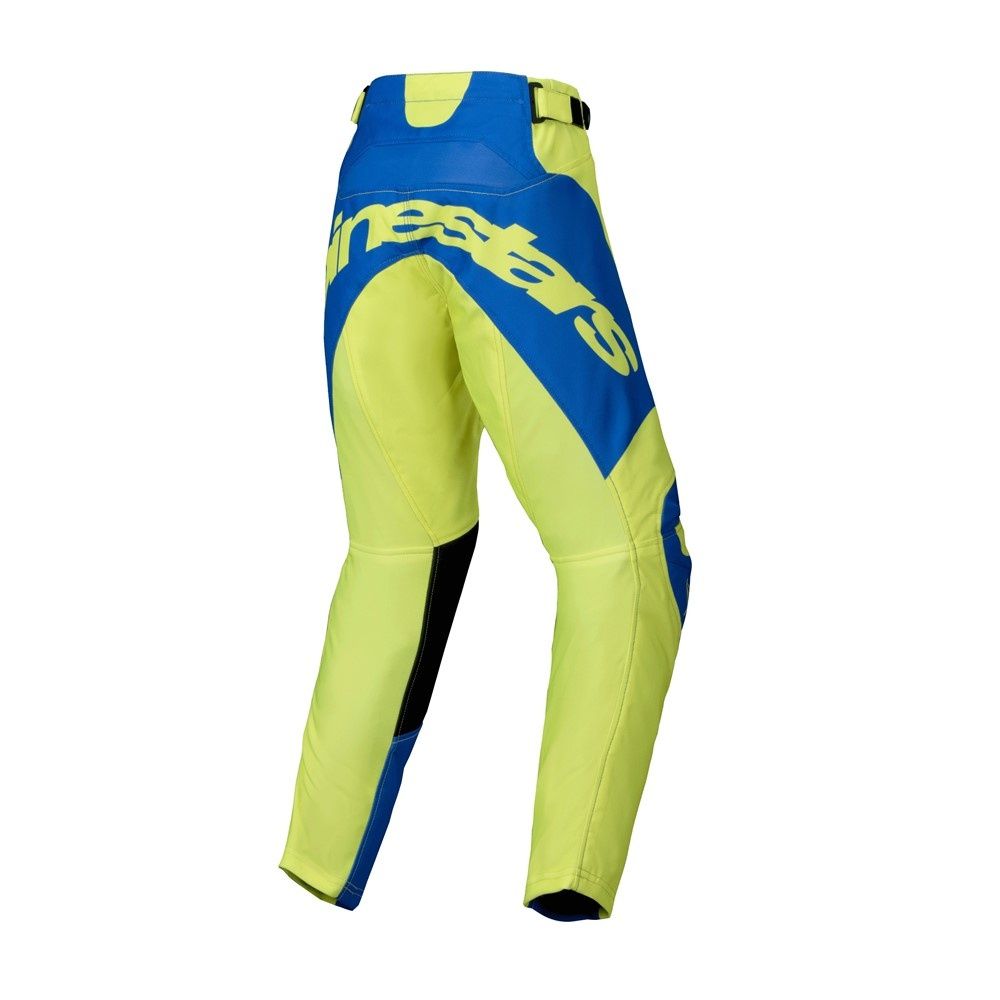 Alpinestars 2026 Racer Veil Youth Mx Pants -  Yellow Fluoro/Blue