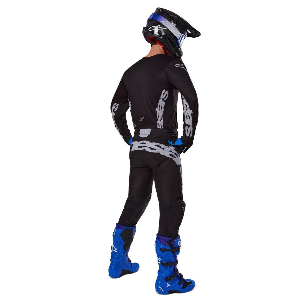 Alpinestars Racer Graphite Mx Jersey - Black/Gray