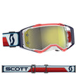 Prospect Goggle Red/White Yellow Chrome Works Lens