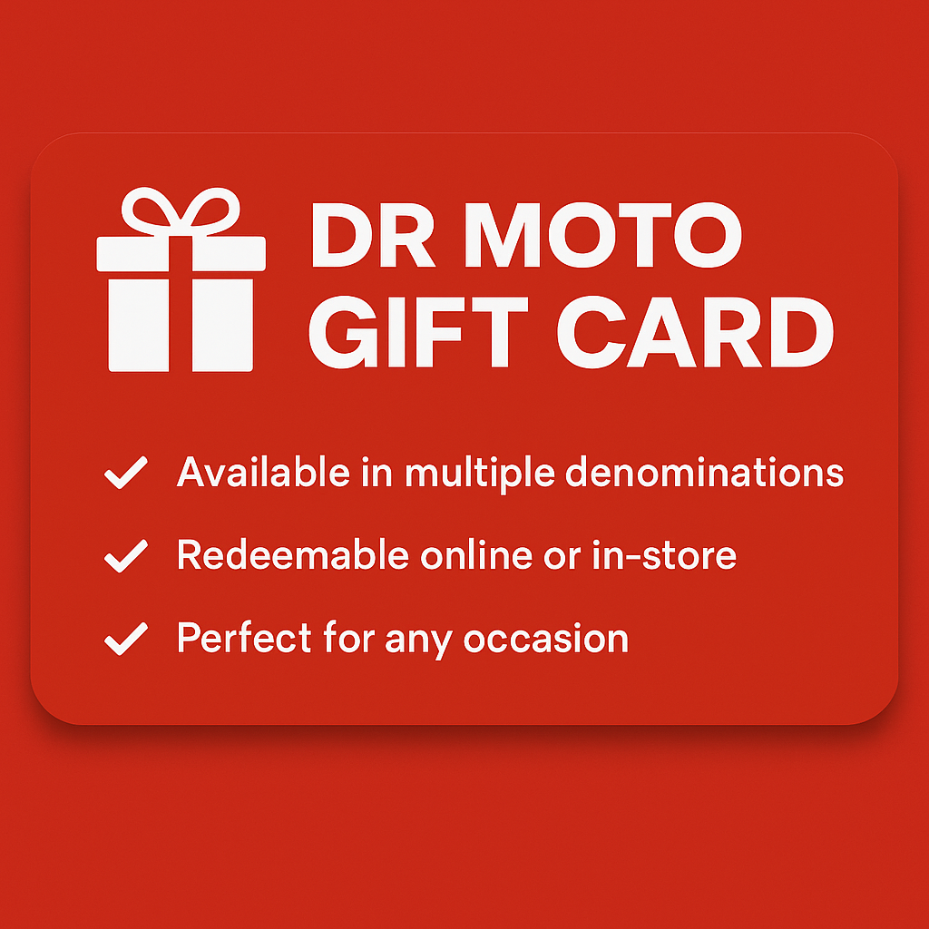 DR MOTO GIFT VOUCHER